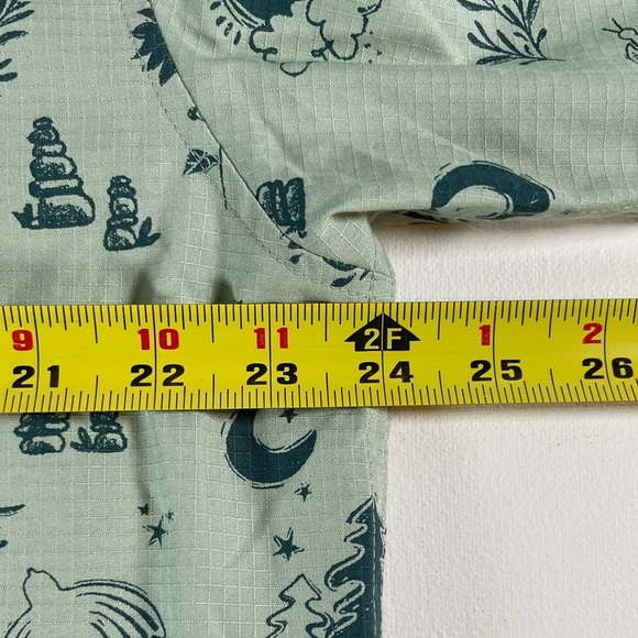 Marmot Mountain Works Green Muir Camp Novelty Men’s Shirt - Size Large - Picture 12 of 14